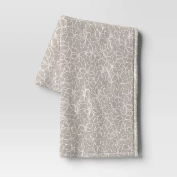 Plush Floral Throw Blanket - Picture 3 of 4